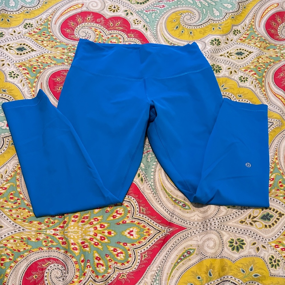 Lululemon Athletica Bright Blue Leggings